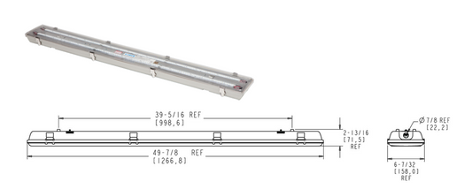 48” LED LIGHT FIXTURE